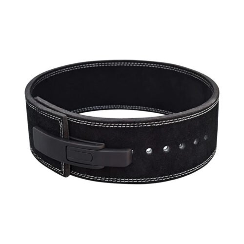 High-quality Leather Weightlifting Belt providing essential support for weight training.