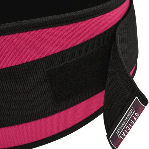 Customizable Neoprene Weightlifting Gym Belt for Women providing comfort and support during workouts.