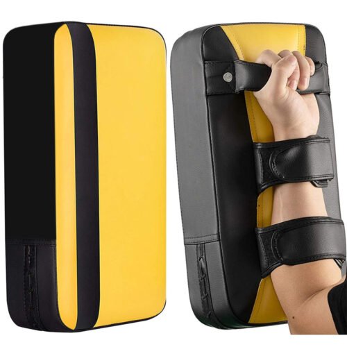 Top-rated kick shield pad for martial arts training.