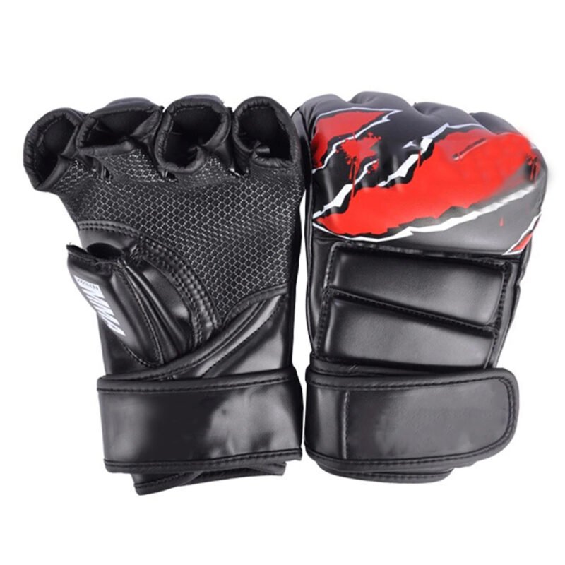 Durable boxing MMA gloves suitable for all fighters.