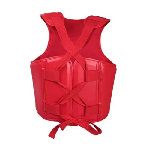 Economical custom boxing chest protector.