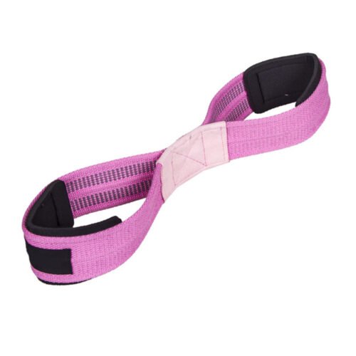 Durable figure 8 weightlifting straps for serious lifters and strength training.