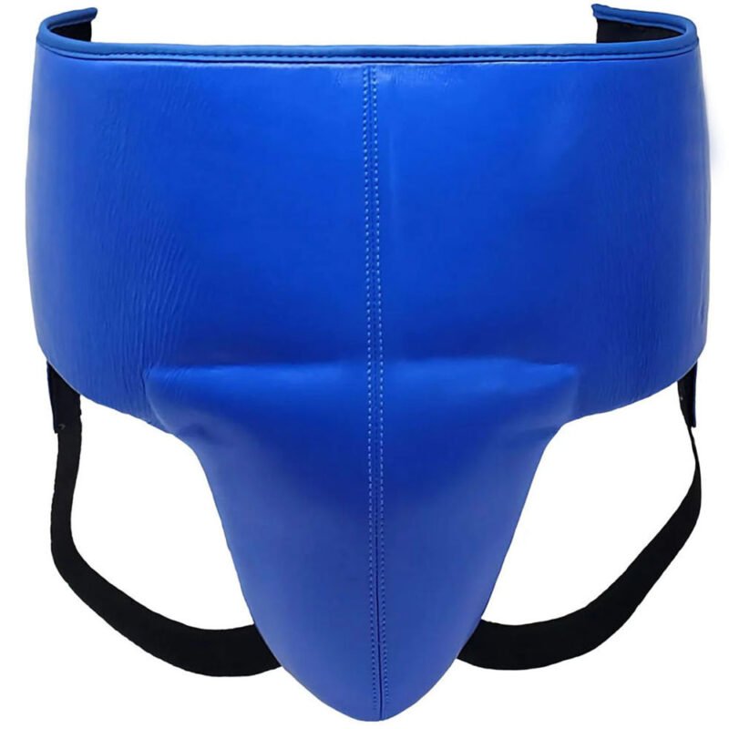 Groin guard designed for male athletes.