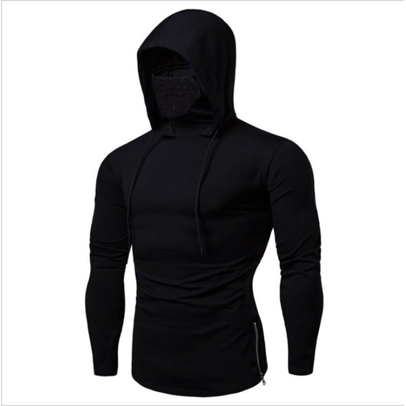 Stylish gym hoodie for men designed for fitness and casual wear.