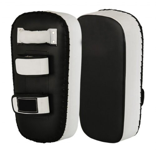 Lightweight kick shield for Muay Thai training.