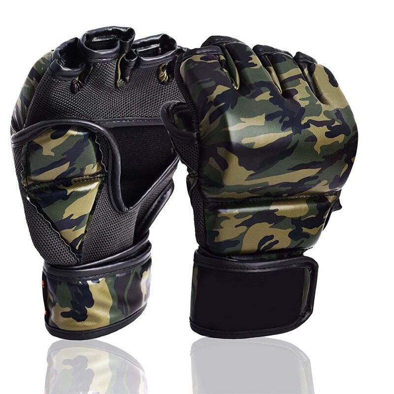 Stylish latest design boxing MMA gloves for fighters.