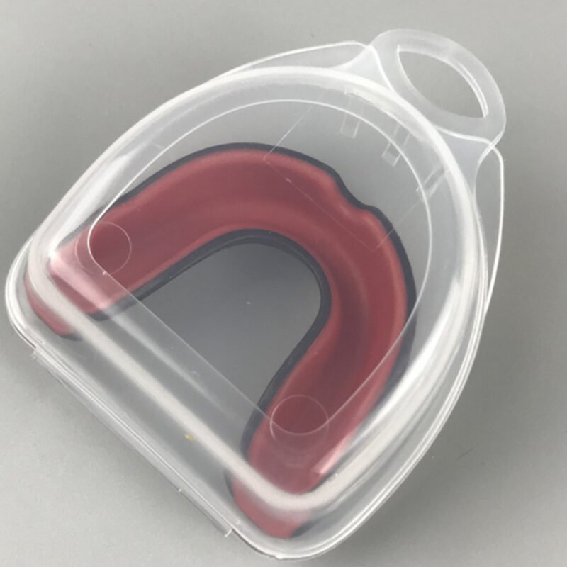 Custom-fit mouth guard for personalized dental safety.