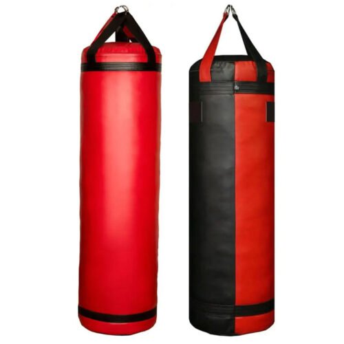 High-quality punching bags for boxing training and fitness workouts.