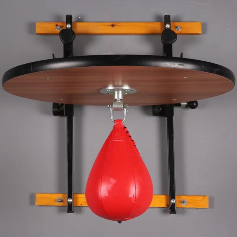 Compact speed bag for boxing and fitness training.