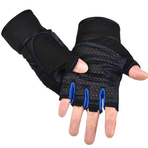 High-performance weightlifting gym gloves for enhanced grip.