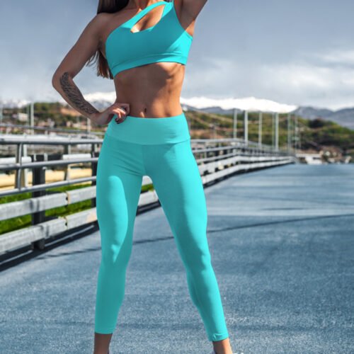 Seamless gym leggings for women, perfect for comfort and performance.